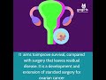 OVARIAN CANCER: CYTOREDUCTIVE SURGERY
