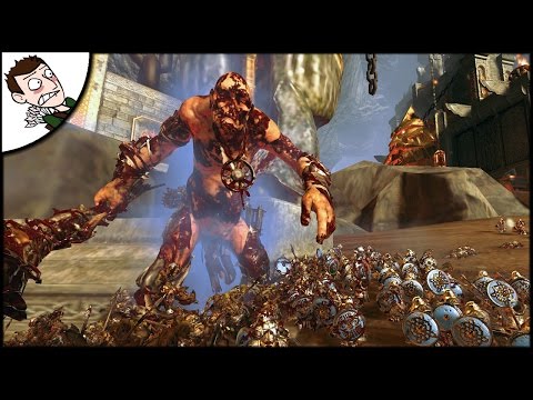 10000 GREENSKINS v 1600 DWARFS SURVIVAL SIEGE - Total War WARHAMMER Custom Map Gameplay