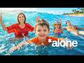 Noah S FIRST TIME Swimming In The Ocean Emotional