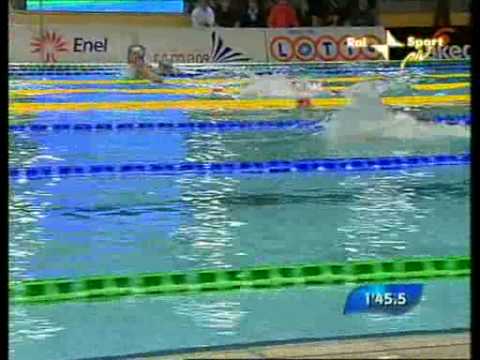 200 Ra - Giorgetti titolo e RE 2'05"02 con Claudio Fossi alla 1 in 2'10"53