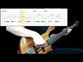 Red Hot Chili Peppers - Look Around (Bass Cover) (Play Along Tabs In Video)