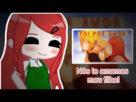 Time Minato reagindo ao rap da Kushina Foi por amor |  @FunkeiraDeKonoha    | Gacha react