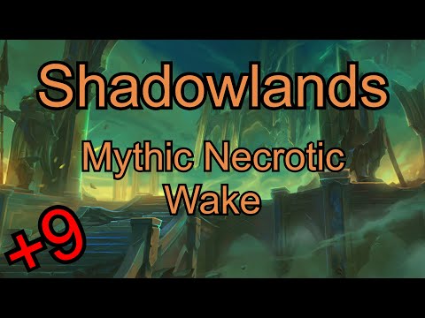 Shadowlands Fire Mage POV Mythic+ 9 Necrotic Wake