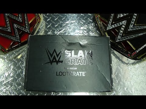 WWE SLAM CRATE October 2017: EmGo's Slam Crates N' Stuff