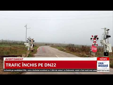 Traffic closed on DN22