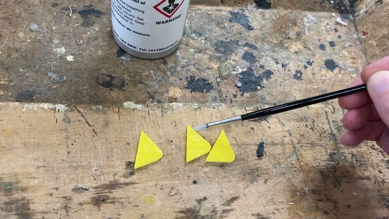 What safety precautions are needed when using Tensol cement? More REF