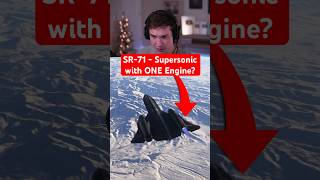 SR-71 - Supersonic with ONE Engine?