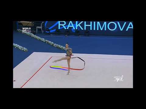 Yosmina Rakhimova UZB Ribbon FINALS WC BAKU 2023