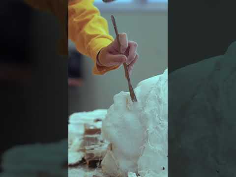 美術学科 崇城大学の実習風景をおしゃれに撮影してみた　#動画の撮り方　#美術　#授業風景　＃彫刻　＃３Dアート