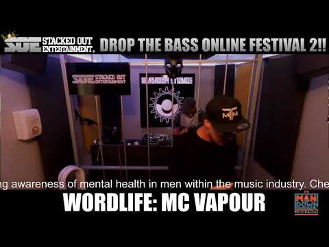 MC Vapour | Wordlife Showcase  - DROP THE BASS ONLINE (2) 2020 - AUGUST 2020