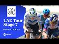 FINISHED WITH A BANG Men S UAE Tour Stage 7 Race Highlights TNT Sports Cycling