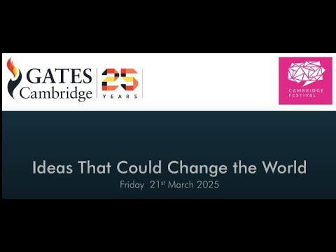 Cambridge Festival: Ideas that could change the world