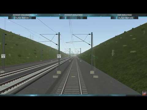 Zusi 3 Kastastrophenfahrt auf der VDE 8