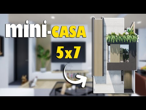 MINI-HOUSE of only 5x7 METERS!!! 😎