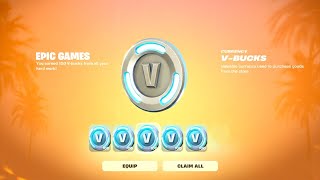 FREE V-BUCKS for ALL PLAYERS!