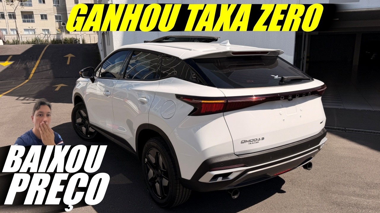 OMODA 5 LUXURY 2027 BAIXOU O PREÇO E GANHOU TAXA ZERO - Hora de comprar?