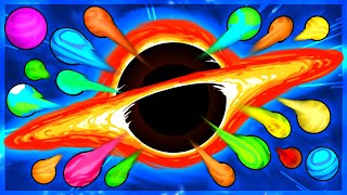 I beat a game about feeding a black hole