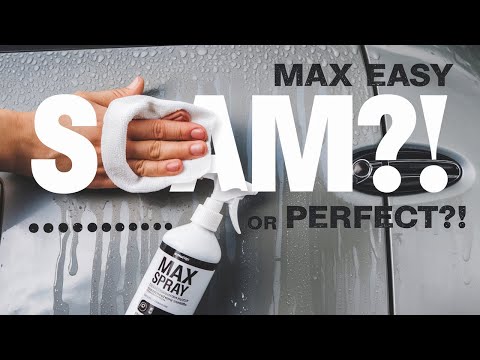 Can Maxl Max Easy Spray Bring The Shine Back To Your Black Car?
