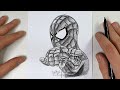 Comment dessiner Spider-man | Tutoriel de dessin | Amazing Spiderman