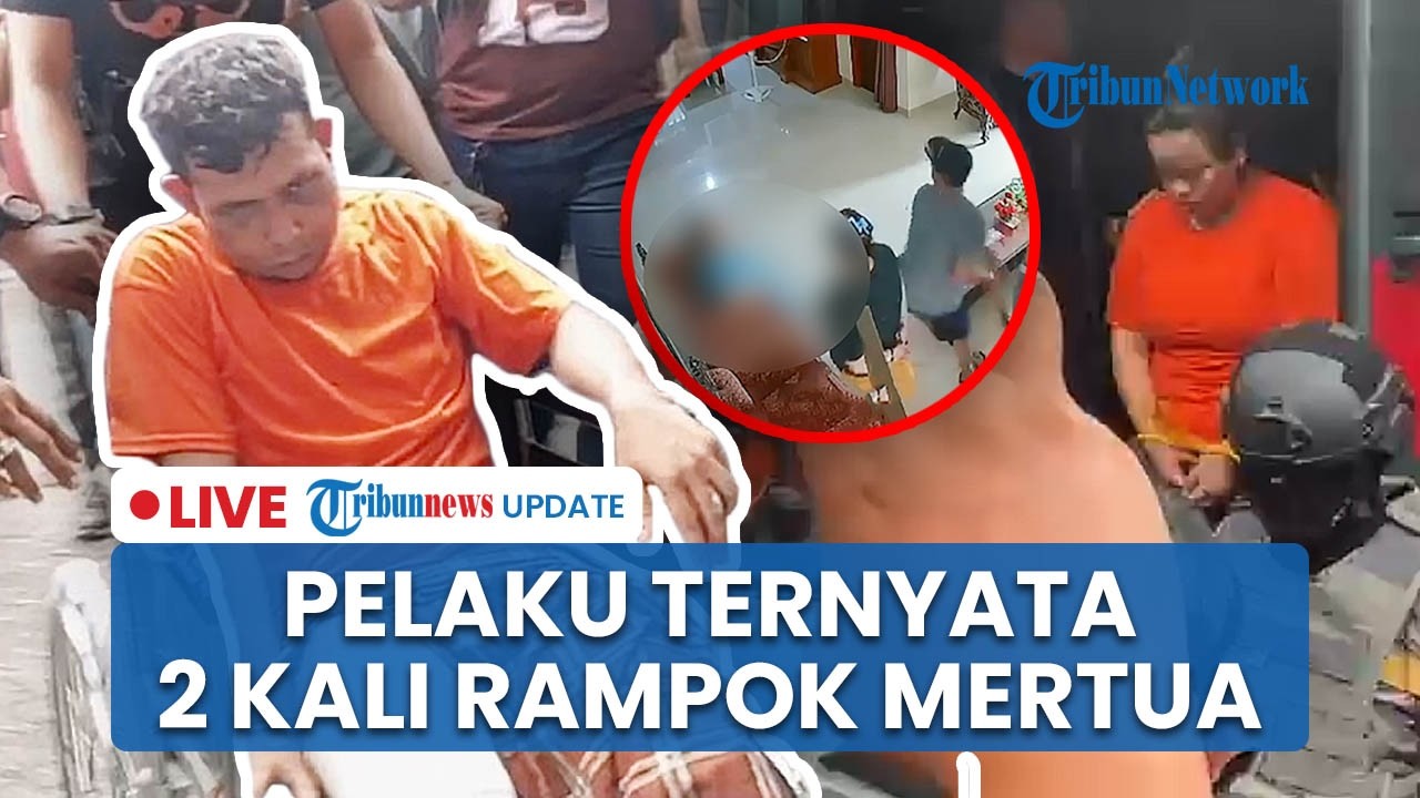 LIVE: Menantu Jadi Otak Pembunuhan Sadis Mertua di Pekanbaru, Pelaku 2 Kali Rampok Korban