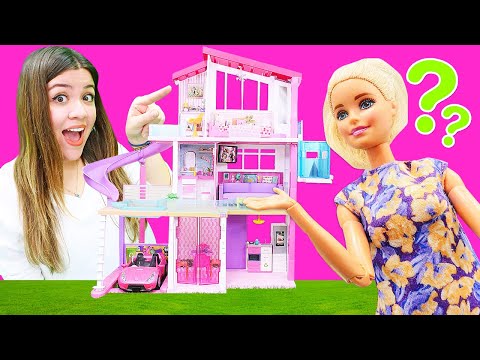 Barbie DREAM HOUSE videoları. Barbie Rüya Evi koleksiyon videosu. Barbie oyunları