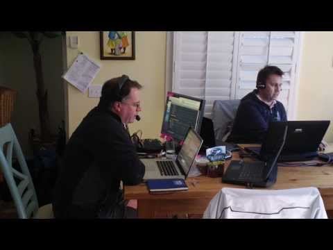 Dobbs Davis broadcasting the TP52 Super Series from Quantum Key West 2014