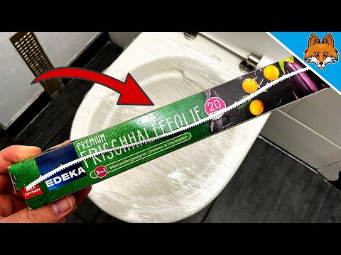 THEREFORE you should wrap Cling Film over your TOILET 💥 (Ingenious TRICK) 🤯