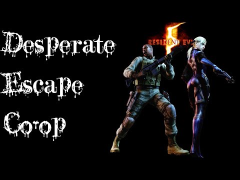 Drop Kick | Resident Evil 5 Desperate Escape Co-op with Rass