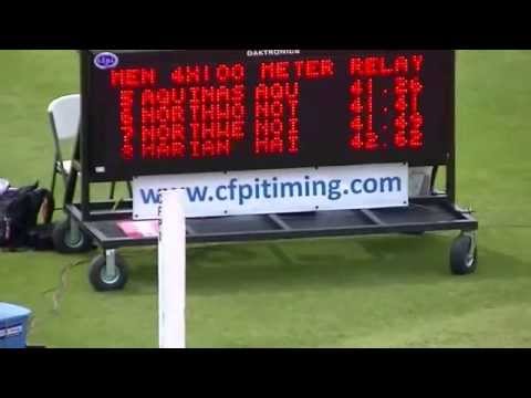 NWC Track & Field: 4 X 100 Finals  NAIA Outdoor Nationals 2014