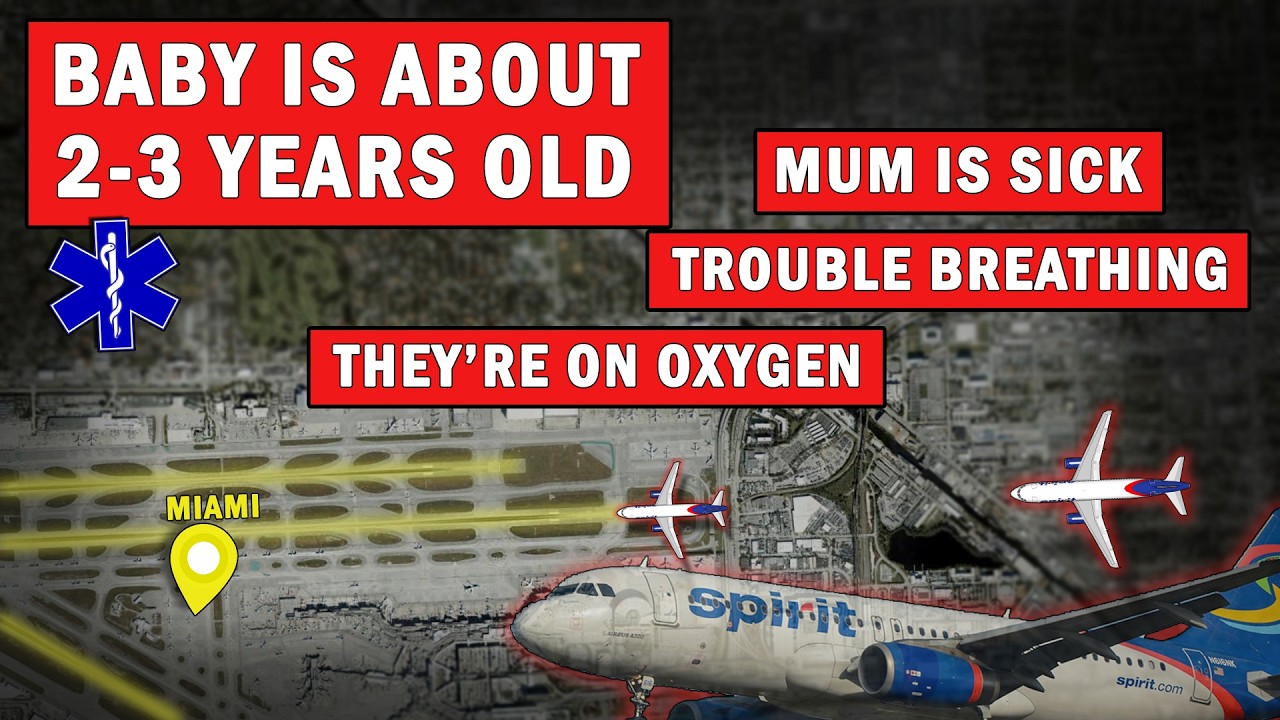 3-Year-Old Baby and Mother SICK in Flight | Both on Oxygen