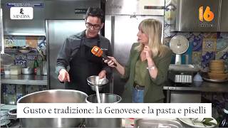 minerva genovese e pasta e piselli gusto e tradizione