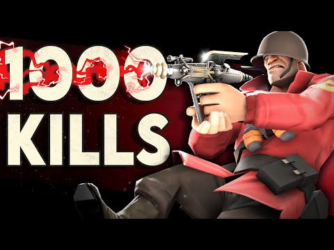1,000 Kills With TF2's WORST Item in ONE Week