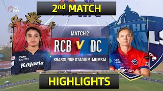 Openers, Tara Norris give Capitals resounding win over RCB | RCB vs DC 2nd Match Highlights