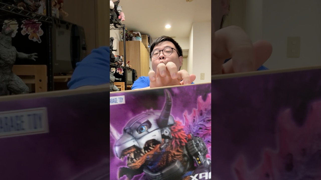 夢のコラボ！見た事ある？ゴジラxデジモン #unboxing #godzilla #digimon