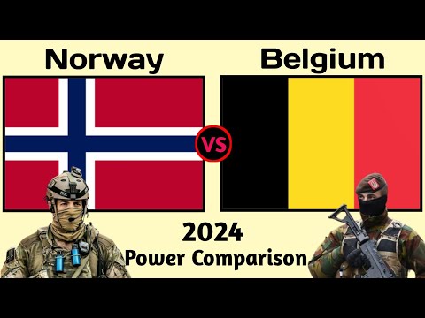 Norway vs Belgium Millitary Power Comparison 2024| Belgium vs Norway Millitary Power 2024