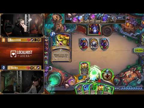 HCT Philadelphia: Bozzzton vs Seiko - Hearthstone Tour Stop 2018 | Day 2 Swiss Stage Round 7