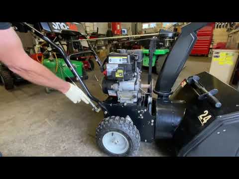 How to adjust auger belt tension Ariens Sno Tek 24” Snow Thrower