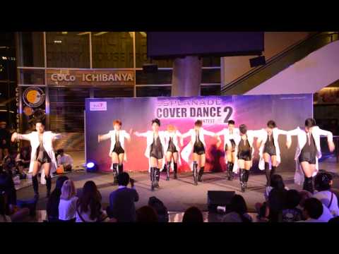 Fellow School cover After school - Intro + Flash Back @ Esplanade Stage 2 (audition) 150614