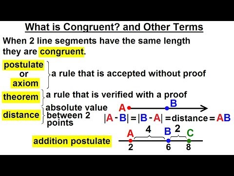 Geometry Ch 1 Basic Concepts 1 of 49 Basic Definitions