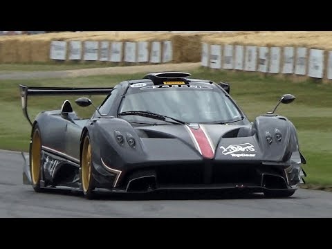 Pagani Zonda Revolución SOUND - Hillclimb ATTACK - Goodwood FOS 2019
