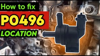 P0496 | P0496 EVAP Flow During A Non-Purge Condition | p0496 code | p0496 obd2