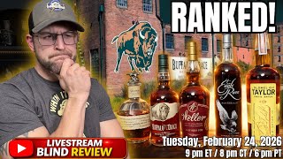 🔴LIVESTREAM: Blind Ranking Buffalo Trace’s Gift Shop Bottles
