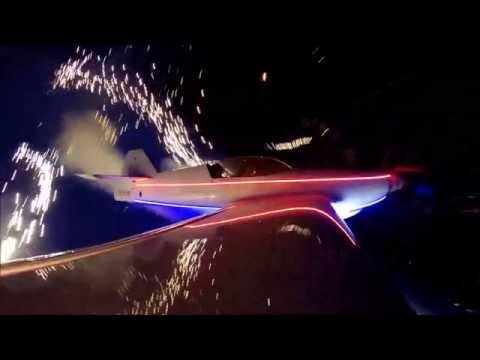 AMAZING Night Aerobatic Air Show Teaser by World Champion Johan Gustafsson