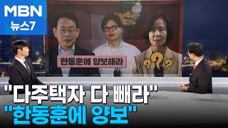'한동훈에 양보해라' 국힘 내 무공천 요구…한동훈, 오늘 부산 전입신고 / 절대 광주 안 갑니다 / 복사 직원도 다주택자면 다 빼라! [정치톡톡] [MBN 뉴스7]