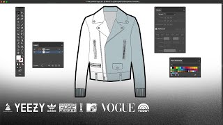 Sketch Basic Fashion Flat Drawing on Adobe Illustrator for Fashion Designers