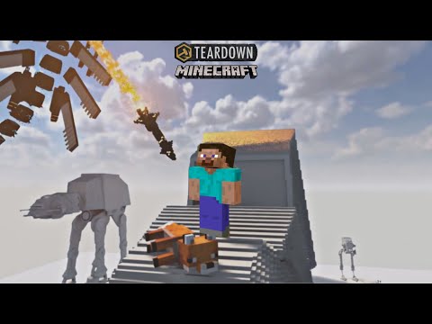 Can Steve And Minecraft Mobs Survive Alien Missile - Upgrading His Armor - REALISTIC MINECRAFT
