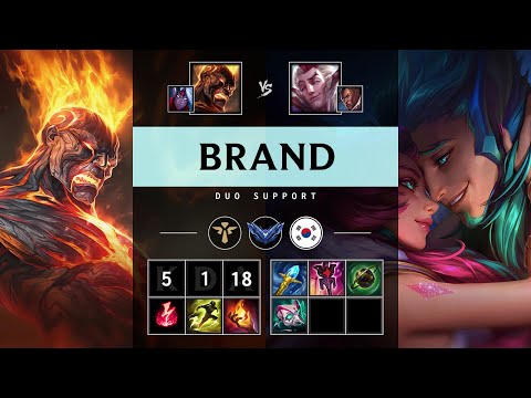 Brand Support vs Rakan - KR Diamond Patch 25.14