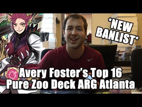 Top 16 ARG Atlanta Avery Foster's Pure Zoodiac Deck Profile & Report
