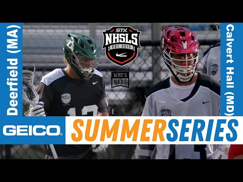 2020 NHSLS Lacrosse - Deerfield (MA) vs. Calvert Hall (MD)