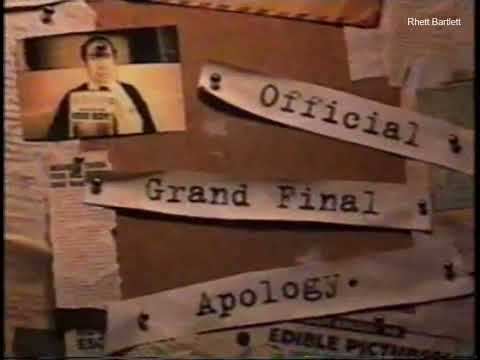 Roo Boo Apology prior to 1997 AFL Grand Final. Wayne Carey. Nike Commercial